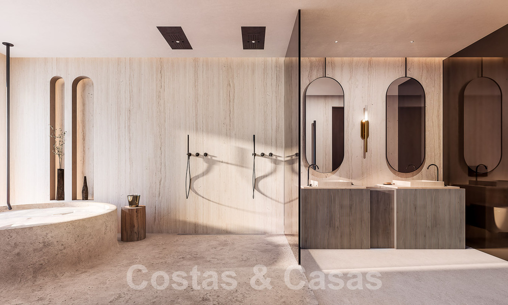 Nouveau développement avec 6 villas innovantes, conçues par des architectes, à vendre avec vue panoramique sur la mer à Cascada de Camojan à Marbella 53079