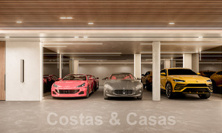 Nouveau développement avec 5 villas innovantes, conçues par des architectes, à vendre avec vue panoramique sur la mer à Cascada de Camojan à Marbella 53080 