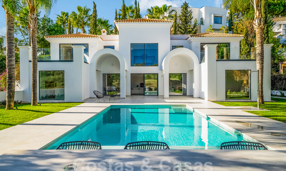 Villa méditerranéenne de luxe à vendre avec une touche de modernisme à Benahavis - Marbella 53110