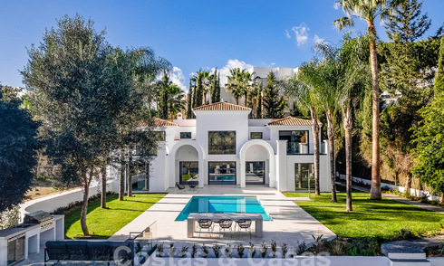 Villa méditerranéenne de luxe à vendre avec une touche de modernisme à Benahavis - Marbella 53116