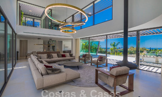 Villa de luxe neuve et moderne de 6 chambres à coucher, prête à être emménagée, avec vue sur la mer, à La Quinta, Marbella - Benahavis 54301 