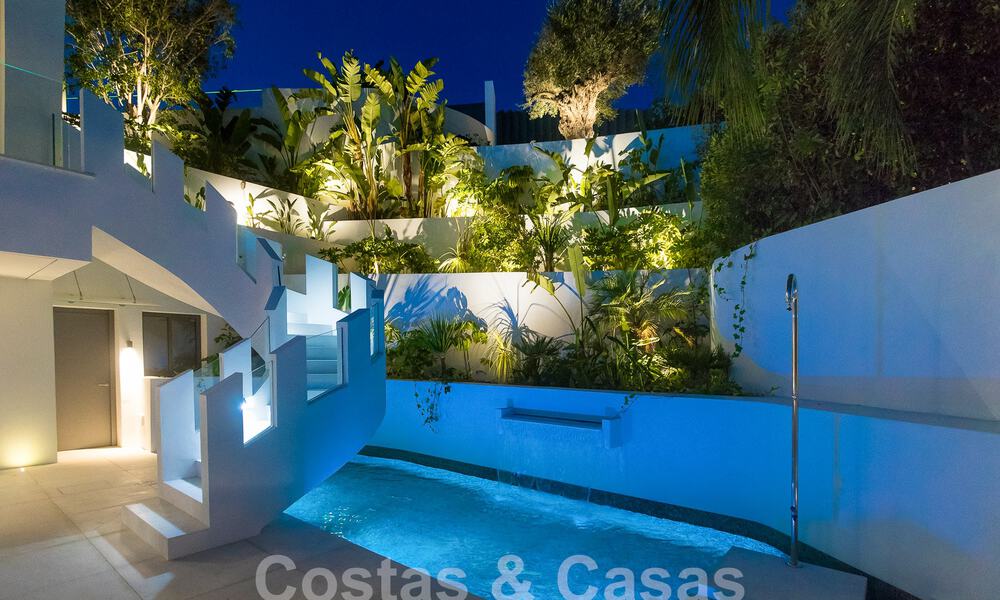 Villa de luxe neuve et moderne de 6 chambres à coucher, prête à être emménagée, avec vue sur la mer, à La Quinta, Marbella - Benahavis 54321