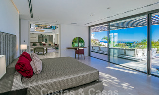 Villa de luxe neuve et moderne de 6 chambres à coucher, prête à être emménagée, avec vue sur la mer, à La Quinta, Marbella - Benahavis 54330 
