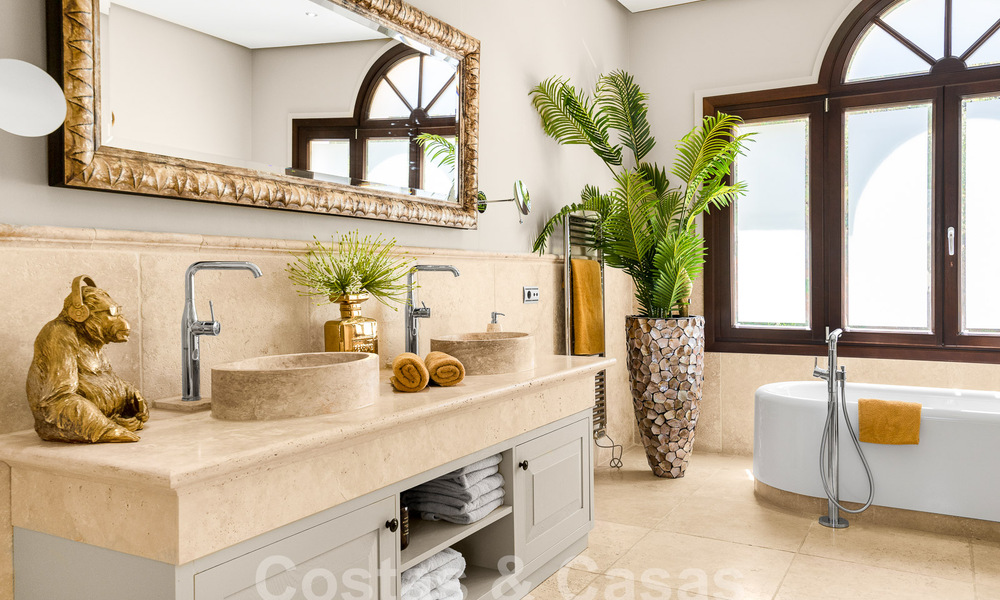 Magnifique villa méditerranéenne de luxe à vendre avec vue panoramique sur la mer à La Quinta, Benahavis - Marbella 53119