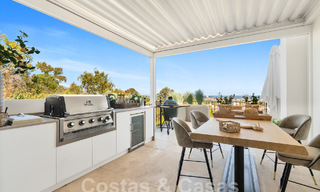 Magnifique villa méditerranéenne de luxe à vendre avec vue panoramique sur la mer à La Quinta, Benahavis - Marbella 53130 