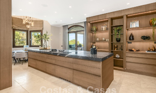 Magnifique villa méditerranéenne de luxe à vendre avec vue panoramique sur la mer à La Quinta, Benahavis - Marbella 53131 