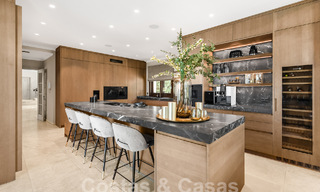 Magnifique villa méditerranéenne de luxe à vendre avec vue panoramique sur la mer à La Quinta, Benahavis - Marbella 53132 