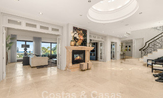 Magnifique villa méditerranéenne de luxe à vendre avec vue panoramique sur la mer à La Quinta, Benahavis - Marbella 53133 