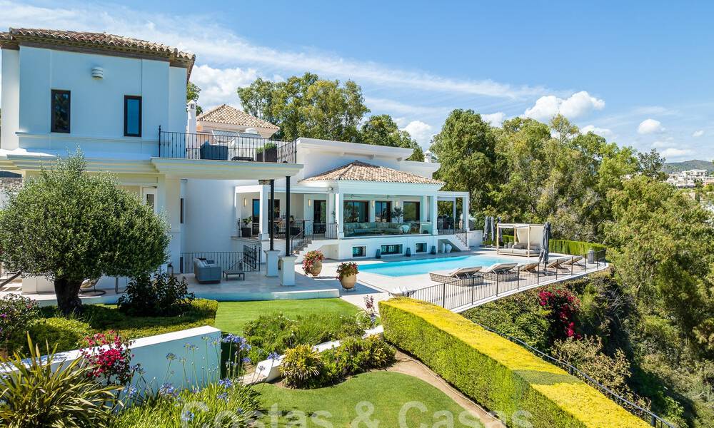 Magnifique villa méditerranéenne de luxe à vendre avec vue panoramique sur la mer à La Quinta, Benahavis - Marbella 53138