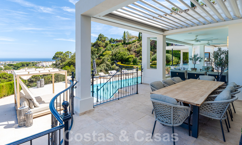 Magnifique villa méditerranéenne de luxe à vendre avec vue panoramique sur la mer à La Quinta, Benahavis - Marbella 53139
