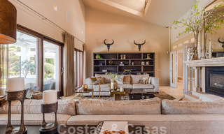Magnifique villa méditerranéenne de luxe à vendre avec vue panoramique sur la mer à La Quinta, Benahavis - Marbella 53146 