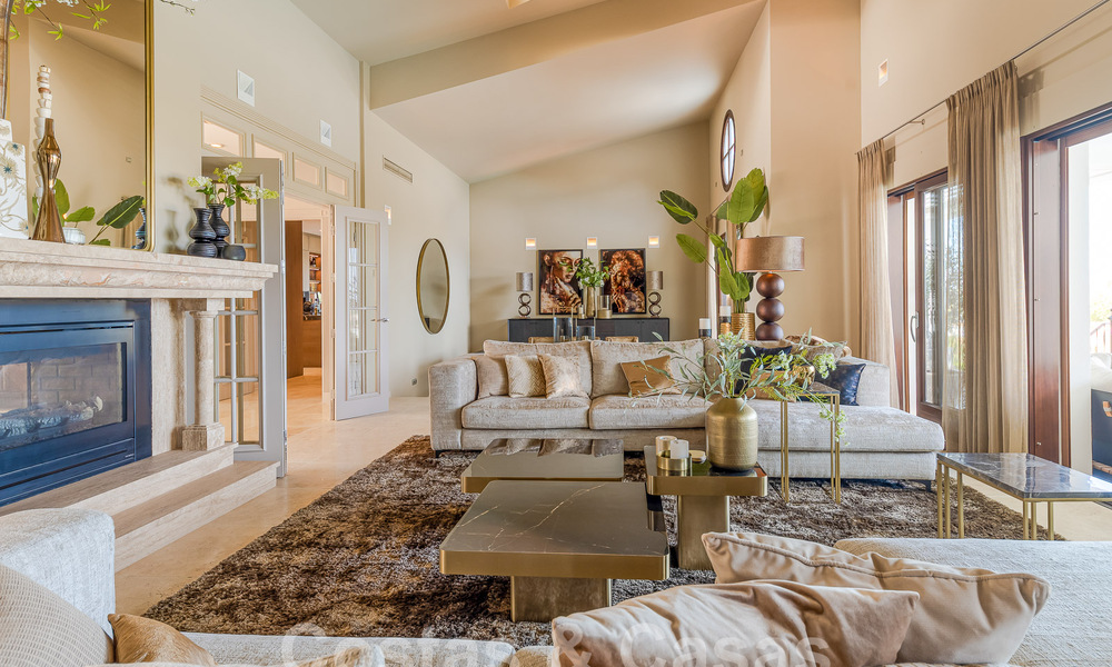 Magnifique villa méditerranéenne de luxe à vendre avec vue panoramique sur la mer à La Quinta, Benahavis - Marbella 53149