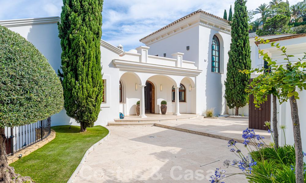Magnifique villa méditerranéenne de luxe à vendre avec vue panoramique sur la mer à La Quinta, Benahavis - Marbella 53154