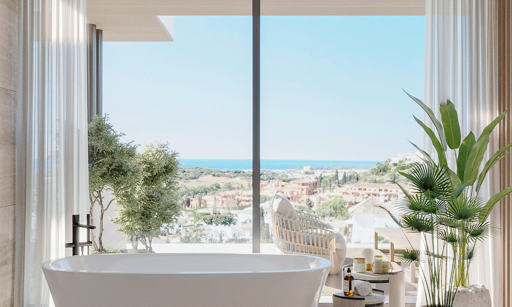 Nouvelle villa design ultra-luxueuse à vendre dans une urbanisation privilégiée à deux pas des terrains de golf à Marbella - Benahavis 54644