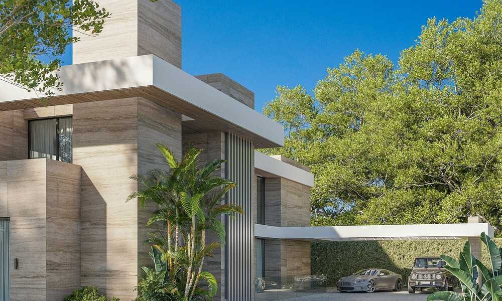 Nouvelle villa design ultra-luxueuse à vendre dans une urbanisation privilégiée à deux pas des terrains de golf à Marbella - Benahavis 54646