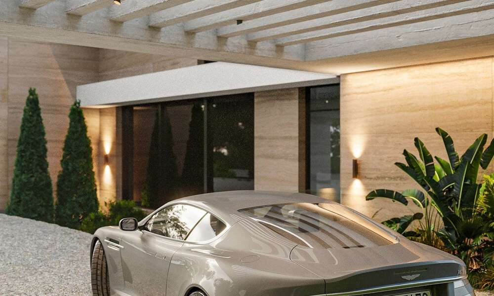 Nouvelle villa design ultra-luxueuse à vendre dans une urbanisation privilégiée à deux pas des terrains de golf à Marbella - Benahavis 54647
