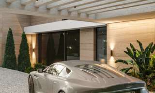 Nouvelle villa design ultra-luxueuse à vendre dans une urbanisation privilégiée à deux pas des terrains de golf à Marbella - Benahavis 54647 
