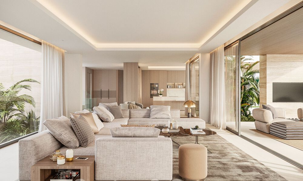 Nouvelle villa design ultra-luxueuse à vendre dans une urbanisation privilégiée à deux pas des terrains de golf à Marbella - Benahavis 54648