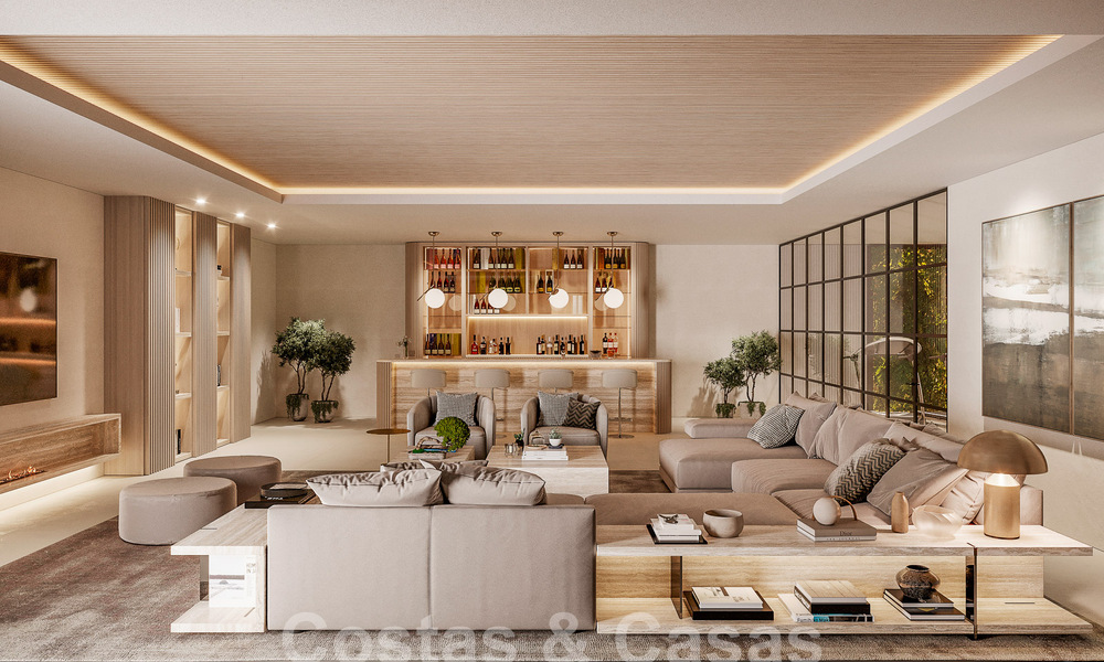 Nouvelle villa design ultra-luxueuse à vendre dans une urbanisation privilégiée à deux pas des terrains de golf à Marbella - Benahavis 54650