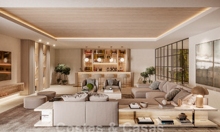 Nouvelle villa design ultra-luxueuse à vendre dans une urbanisation privilégiée à deux pas des terrains de golf à Marbella - Benahavis 54650 