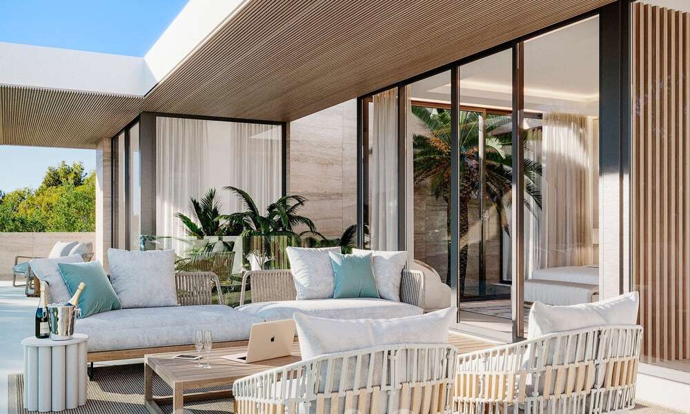 Nouvelle villa design ultra-luxueuse à vendre dans une urbanisation privilégiée à deux pas des terrains de golf à Marbella - Benahavis 54652