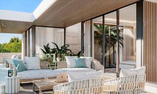 Nouvelle villa design ultra-luxueuse à vendre dans une urbanisation privilégiée à deux pas des terrains de golf à Marbella - Benahavis 54652 