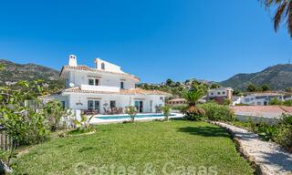 Villa de luxe espagnole à vendre avec vue sur la mer dans les collines de Mijas, Costa del Sol 54653 