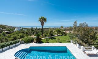 Villa de luxe espagnole à vendre avec vue sur la mer dans les collines de Mijas, Costa del Sol 54658 