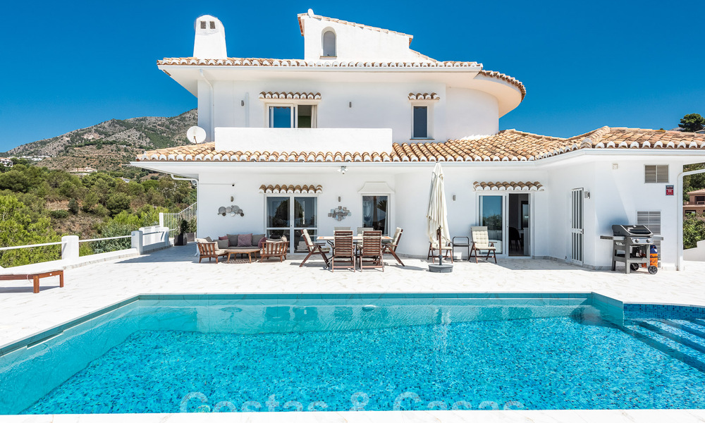 Villa de luxe espagnole à vendre avec vue sur la mer dans les collines de Mijas, Costa del Sol 54681