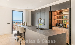 Prestigieuse villa espagnole de luxe à vendre avec une vue magnifique sur les collines de La Quinta, Benahavis - Marbella 54709 