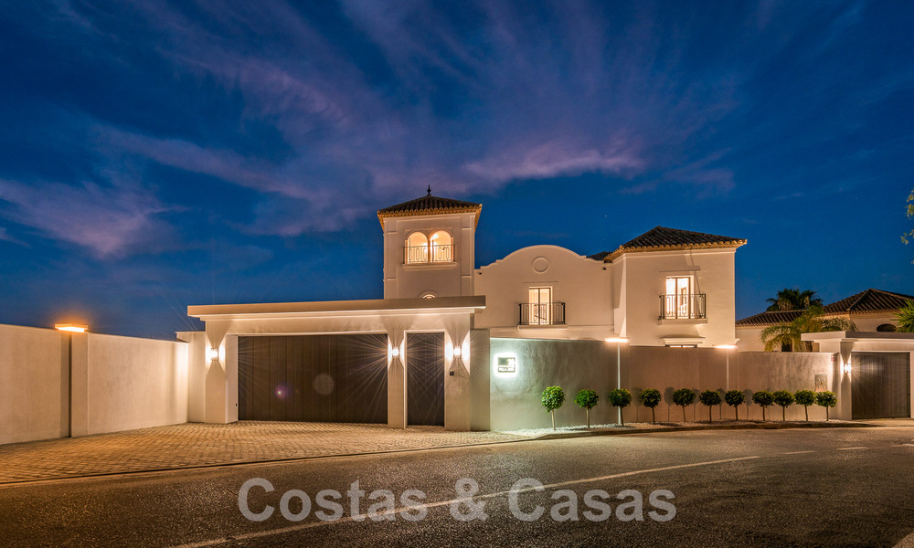Prestigieuse villa espagnole de luxe à vendre avec une vue magnifique sur les collines de La Quinta, Benahavis - Marbella 54715