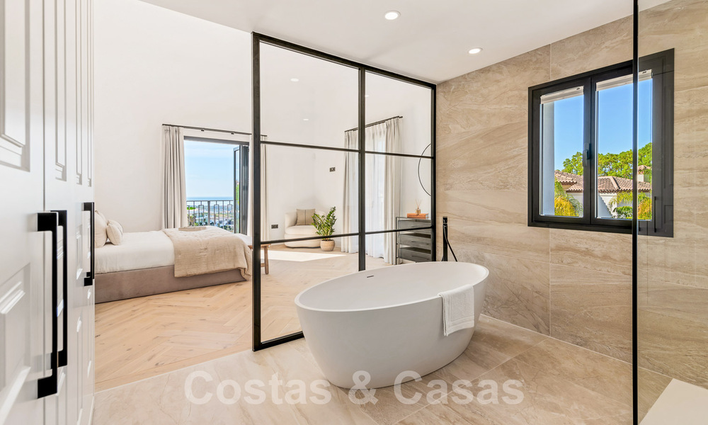 Prestigieuse villa espagnole de luxe à vendre avec une vue magnifique sur les collines de La Quinta, Benahavis - Marbella 54731