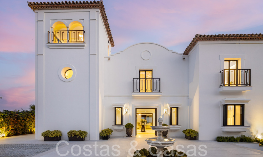Prestigieuse villa espagnole de luxe à vendre avec une vue magnifique sur les collines de La Quinta, Benahavis - Marbella 64925