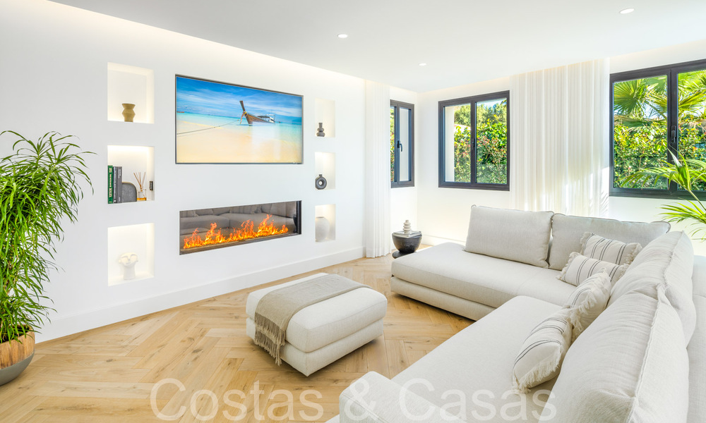 Prestigieuse villa espagnole de luxe à vendre avec une vue magnifique sur les collines de La Quinta, Benahavis - Marbella 64927