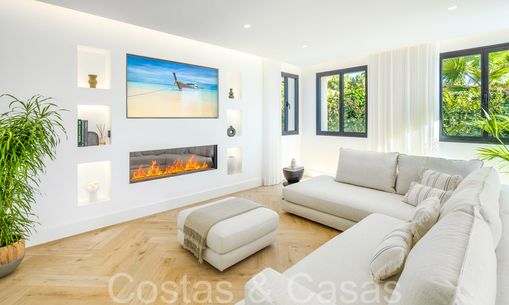 Prestigieuse villa espagnole de luxe à vendre avec une vue magnifique sur les collines de La Quinta, Benahavis - Marbella 64927