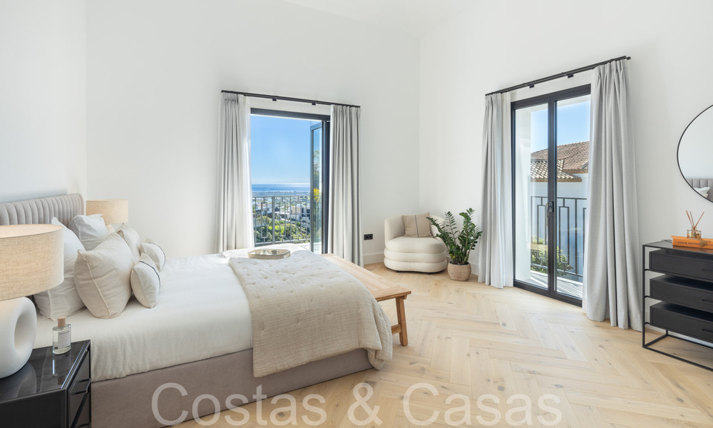 Prestigieuse villa espagnole de luxe à vendre avec une vue magnifique sur les collines de La Quinta, Benahavis - Marbella 64937