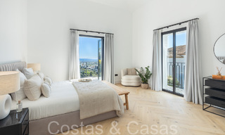 Prestigieuse villa espagnole de luxe à vendre avec une vue magnifique sur les collines de La Quinta, Benahavis - Marbella 64937 