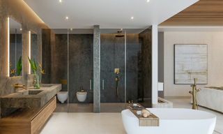 Développement exclusif avec 4 villas de luxe jumelées à vendre, en front de mer, à l'est de Marbella. Enorme remise pour la dernière villa ! 53346 