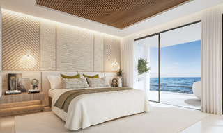 Développement exclusif avec 4 villas de luxe jumelées à vendre, en front de mer, à l'est de Marbella. Enorme remise pour la dernière villa ! 53349 
