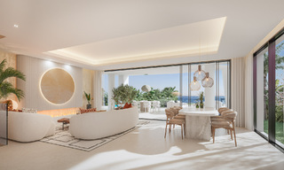 Développement exclusif avec 4 villas de luxe jumelées à vendre, en front de mer, à l'est de Marbella. Enorme remise pour la dernière villa ! 53351 