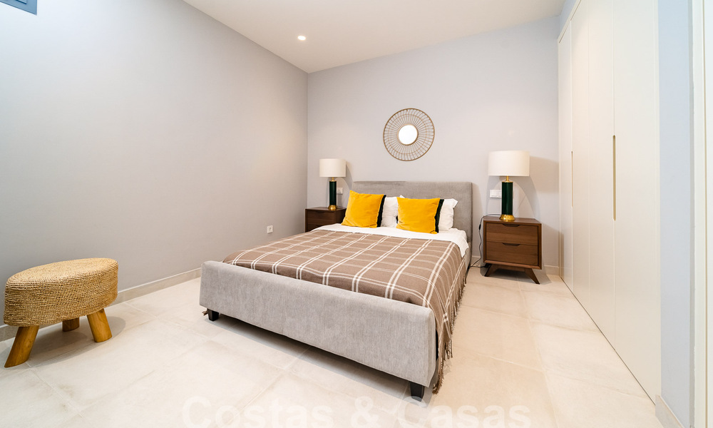 Villa individuelle de luxe à vendre dans un complexe de villas protégées au cœur du nouveau Golden Mile entre Marbella et Estepona 53838