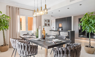 Luxueux penthouse en duplex avec vue imprenable sur la mer à vendre dans la vallée du golf de Nueva Andalucia, Marbella 54622 