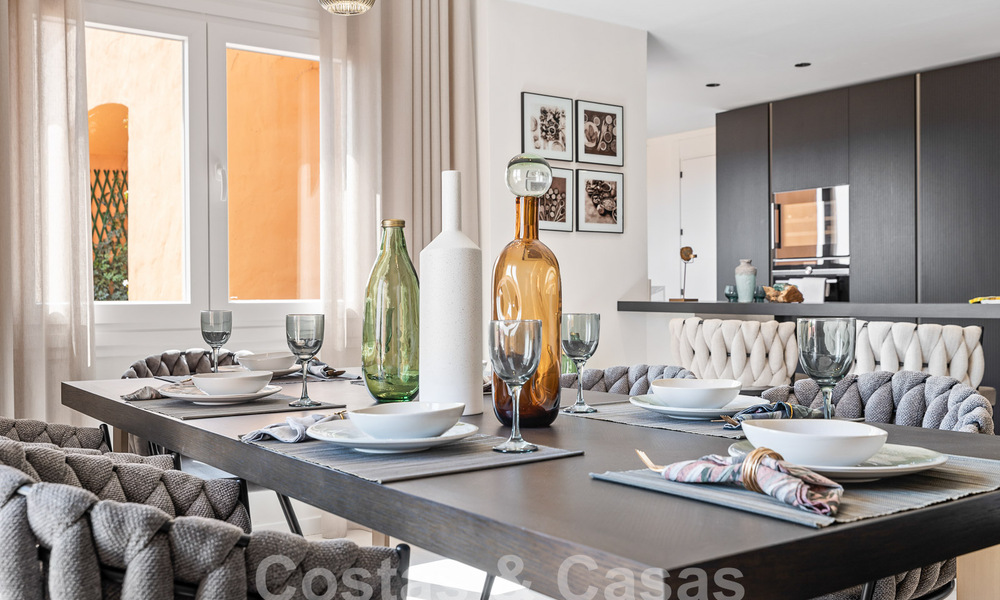 Luxueux penthouse en duplex avec vue imprenable sur la mer à vendre dans la vallée du golf de Nueva Andalucia, Marbella 54625