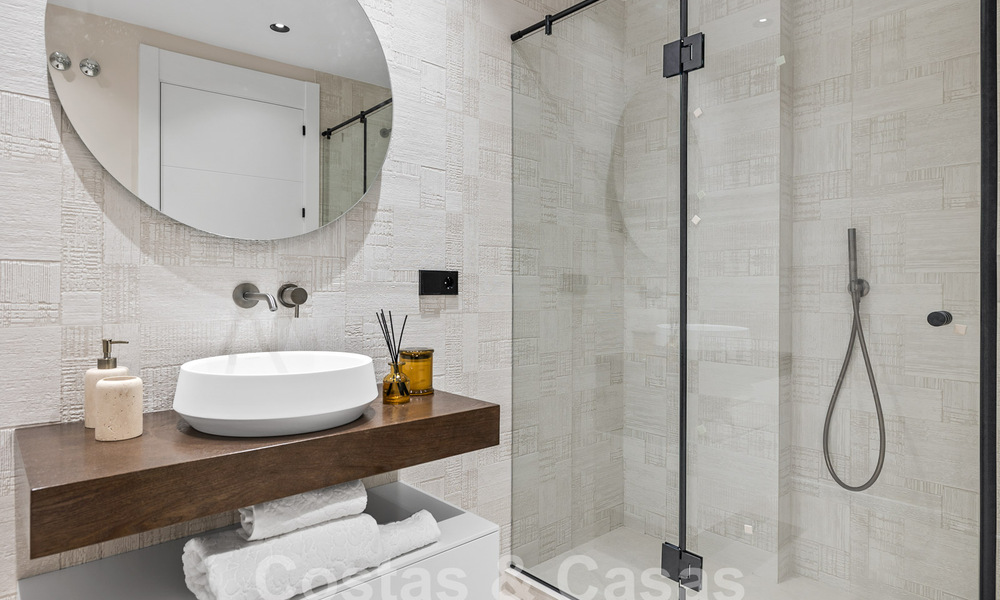 Luxueux penthouse en duplex avec vue imprenable sur la mer à vendre dans la vallée du golf de Nueva Andalucia, Marbella 54628