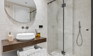 Luxueux penthouse en duplex avec vue imprenable sur la mer à vendre dans la vallée du golf de Nueva Andalucia, Marbella 54628 