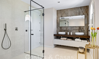 Luxueux penthouse en duplex avec vue imprenable sur la mer à vendre dans la vallée du golf de Nueva Andalucia, Marbella 54633 