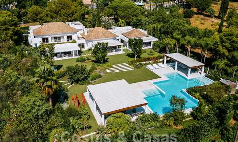 Majestueuse propriété de style méditerranéen à vendre dans le quartier fermé de Sierra Blanca sur le Golden Mile de Marbella 53714