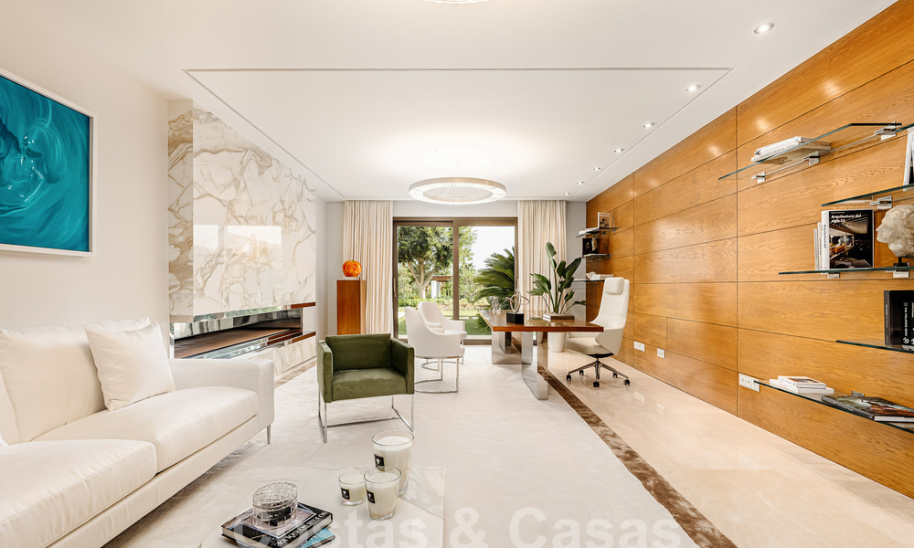 Majestueuse propriété de style méditerranéen à vendre dans le quartier fermé de Sierra Blanca sur le Golden Mile de Marbella 53722