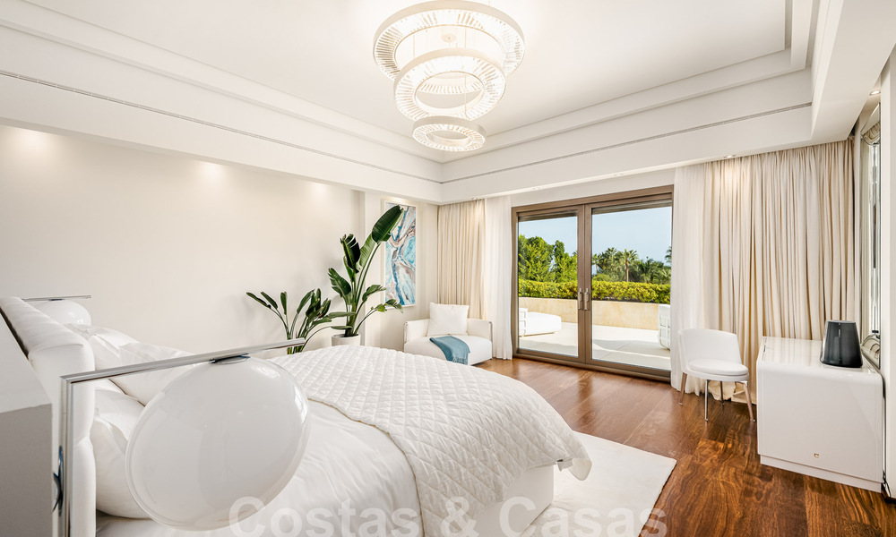 Majestueuse propriété de style méditerranéen à vendre dans le quartier fermé de Sierra Blanca sur le Golden Mile de Marbella 53723