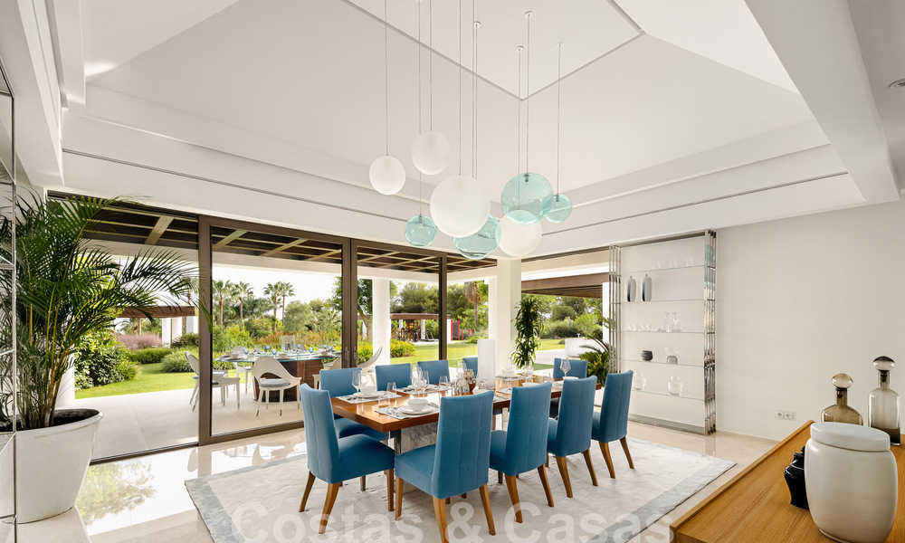 Majestueuse propriété de style méditerranéen à vendre dans le quartier fermé de Sierra Blanca sur le Golden Mile de Marbella 53725